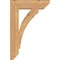 Ekena Millwork Thorton Slat Smooth Bracket, Western Red Cedar, 3 1/2"W x 16"D x 24"H BKT04X16X24THR06SWR - alternate 4